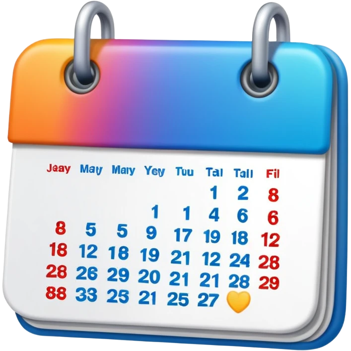 calendar Mini  emoji