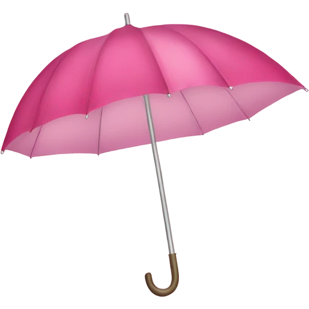 pink umbrella with flower detail and crystals emoji