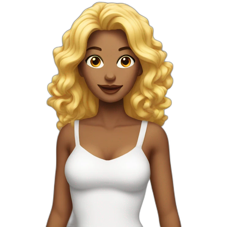 Sexy lady emoji