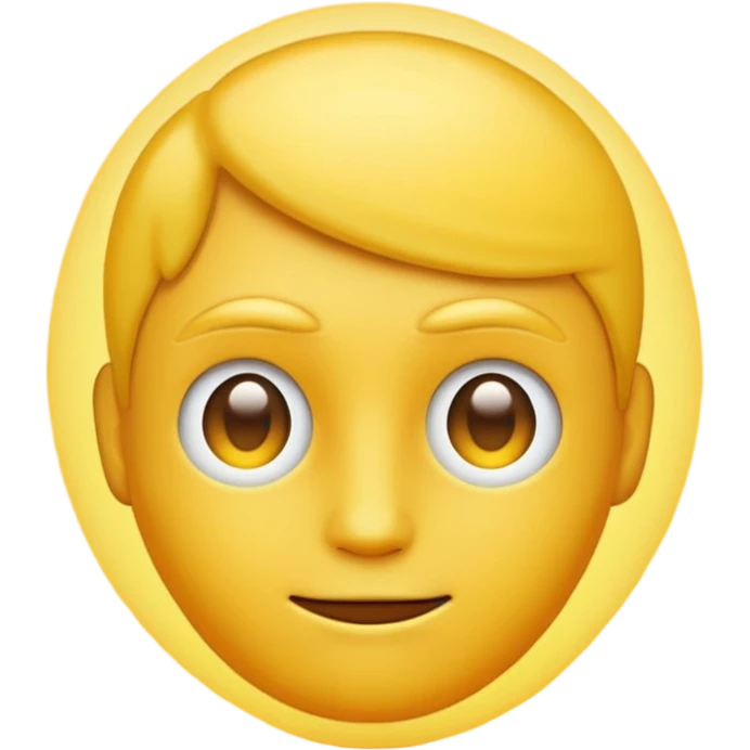 Make a customized yellow head emoji with lit emoji