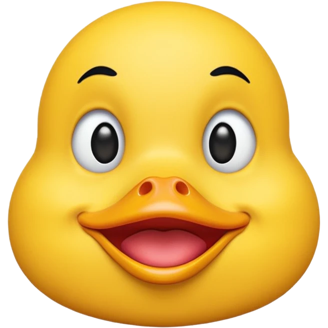emoji face making duck lips (ios emoji style) emoji