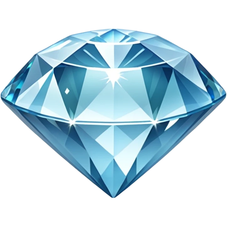 Diamant transparent emoji