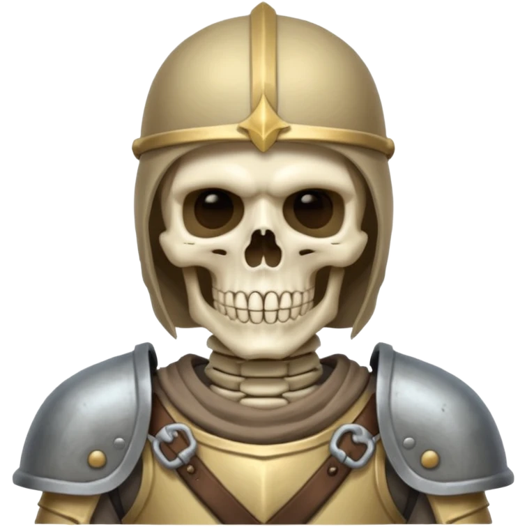 skeleton army guy  emoji