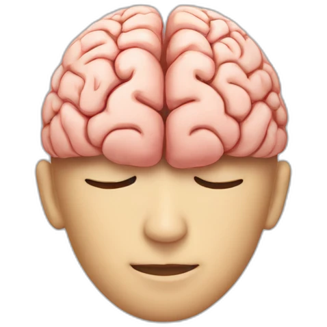 Brain balance emoji