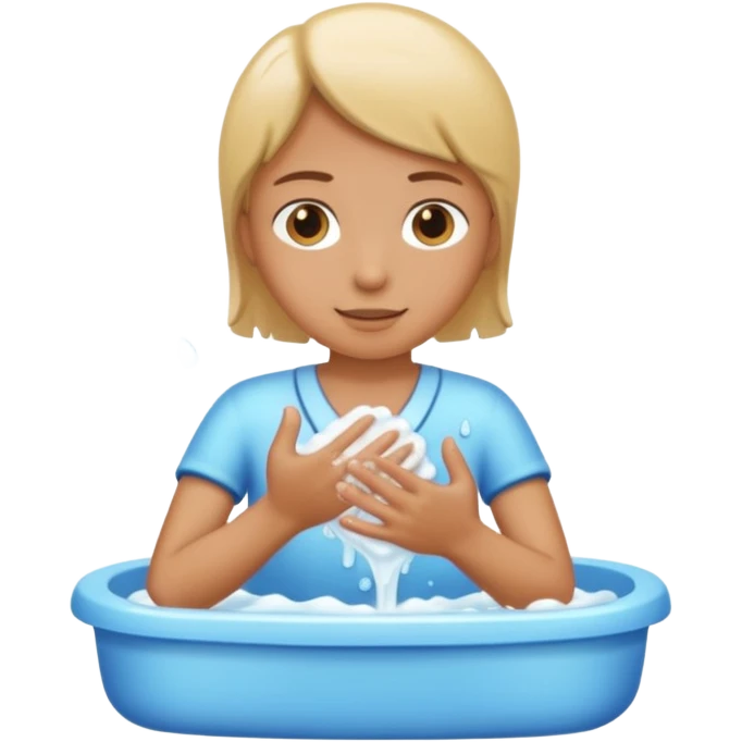 洗"手" emoji