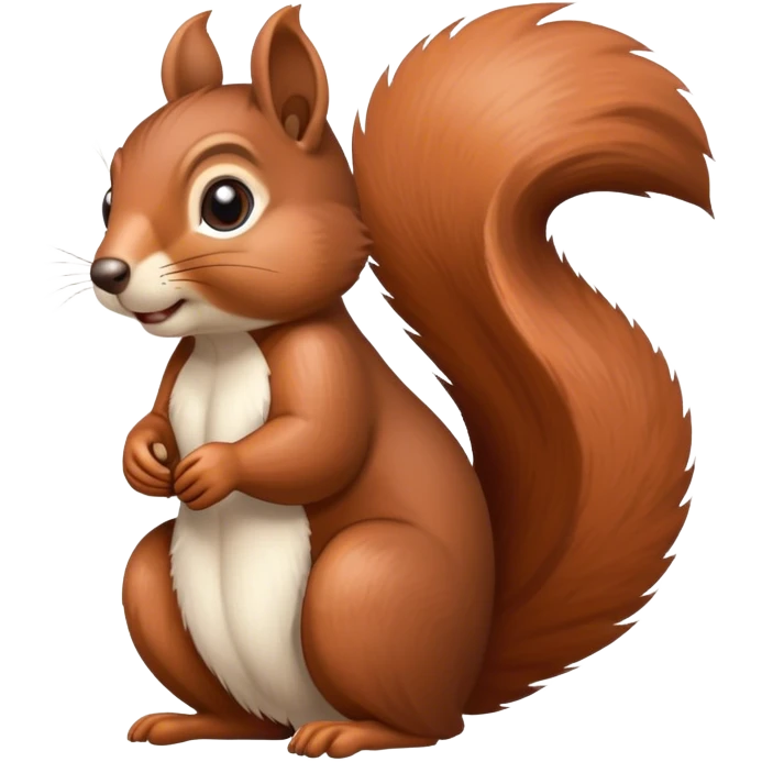 A secert squirrel  emoji