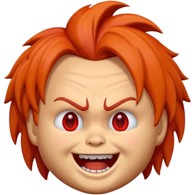 Un emojin de chuky emoji