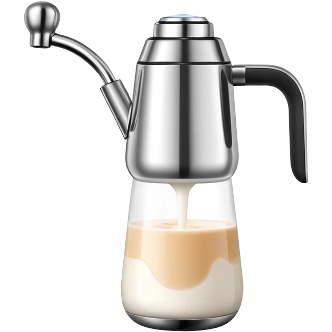 handheld milk foamer emoji