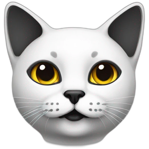 Cat black 10% human emoji