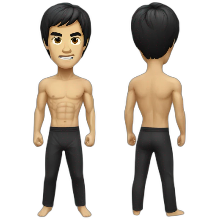 Bruce lee emoji