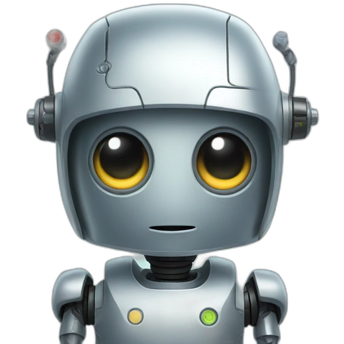 cute robot emoji