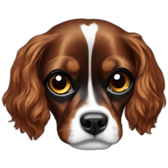 black cavalier king emoji