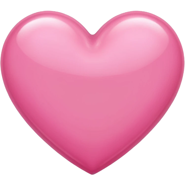 Pink Heart emoji