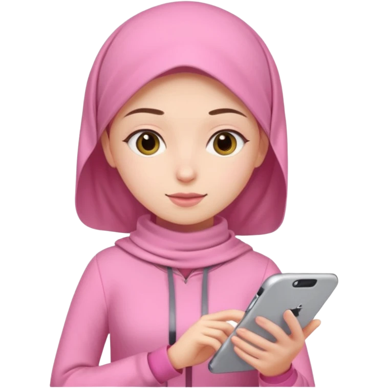 کار های روزانه زنانه صورتی بدون حجاب  emoji