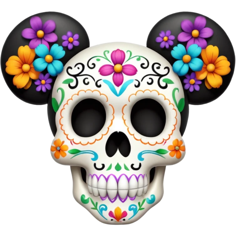 Mickey Mouse día de los muertos  emoji