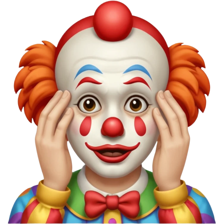 clown facepalm emoji emoji