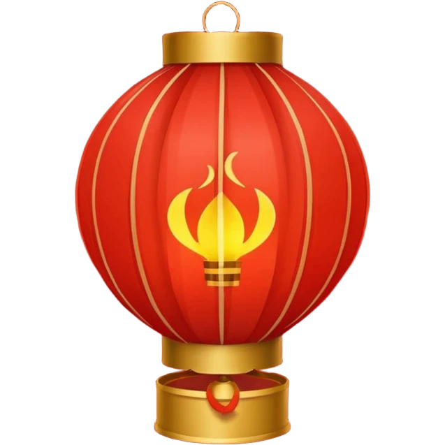 chinese lantern emoji