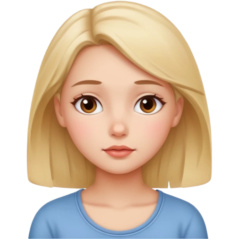 A beautiful girl who have crush on her teacher emoji