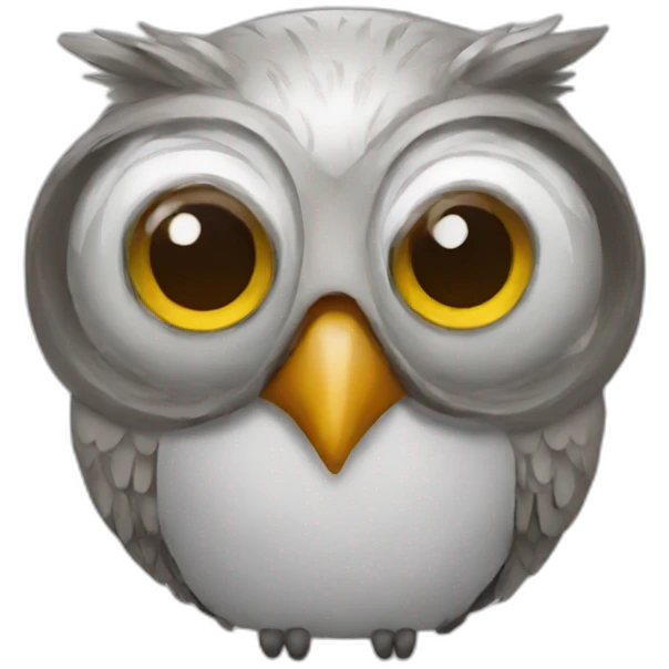 Owl-laboratory emoji