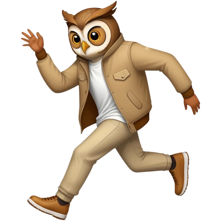 Owl stepping on Kendrick Lamar  emoji