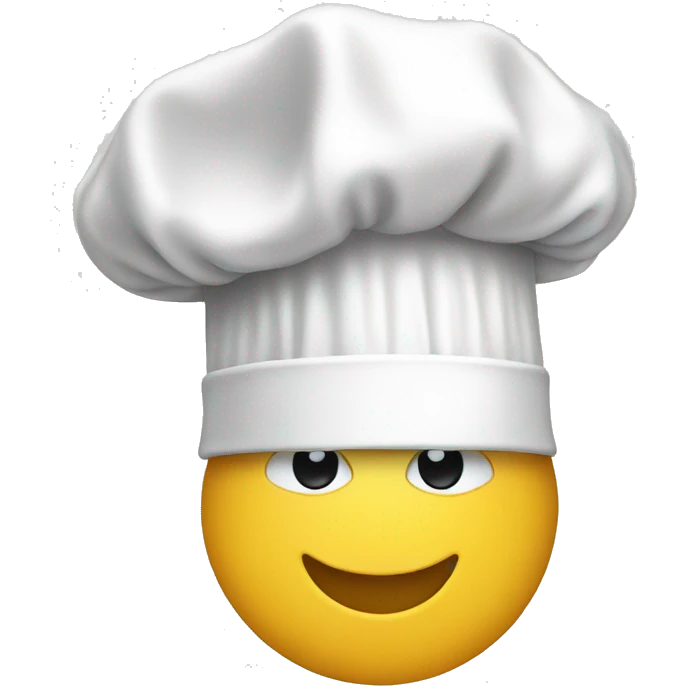 salute emoji chef hat emoji