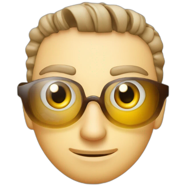 Monsieur bourelly et son oeil de verre emoji