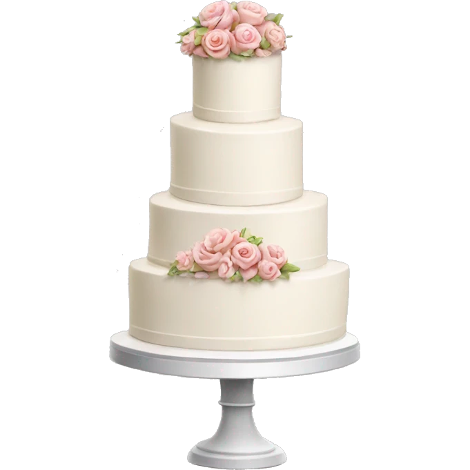Wedding cake emoji