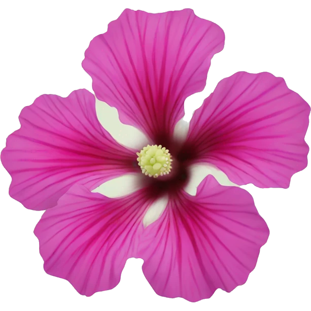 hollyhock flower emoji