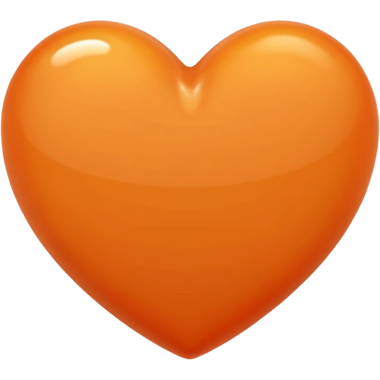 orange heart emoji