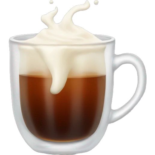 Black tea with milk emoji