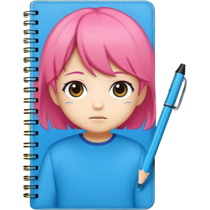 PORTADAS DE CUADERNOS CHIBI emoji