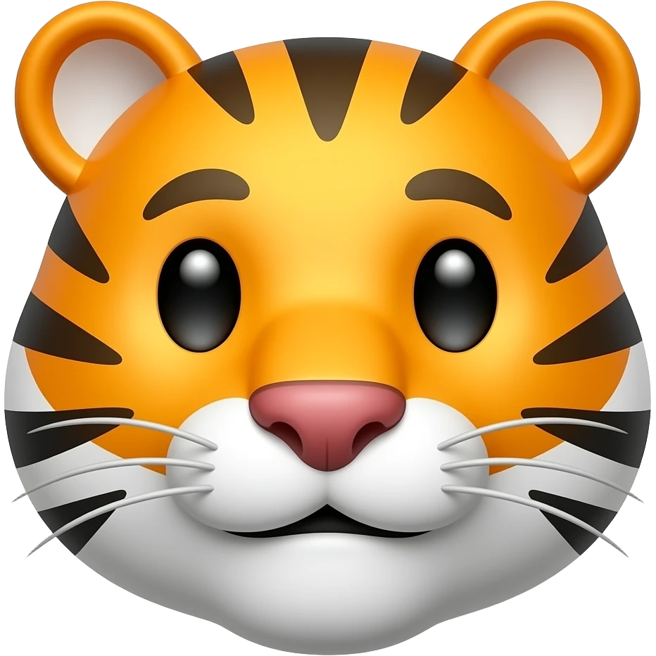 apple memoji tiger + robot emoji