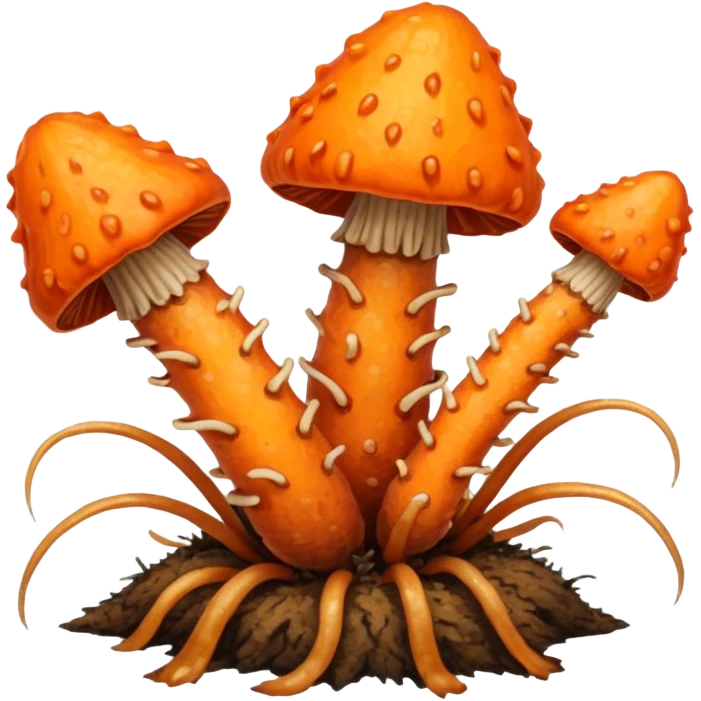 cordyceps mushroom emoji