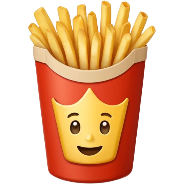 french fries emoji