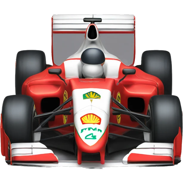 Ferrari formula 1 car emoji