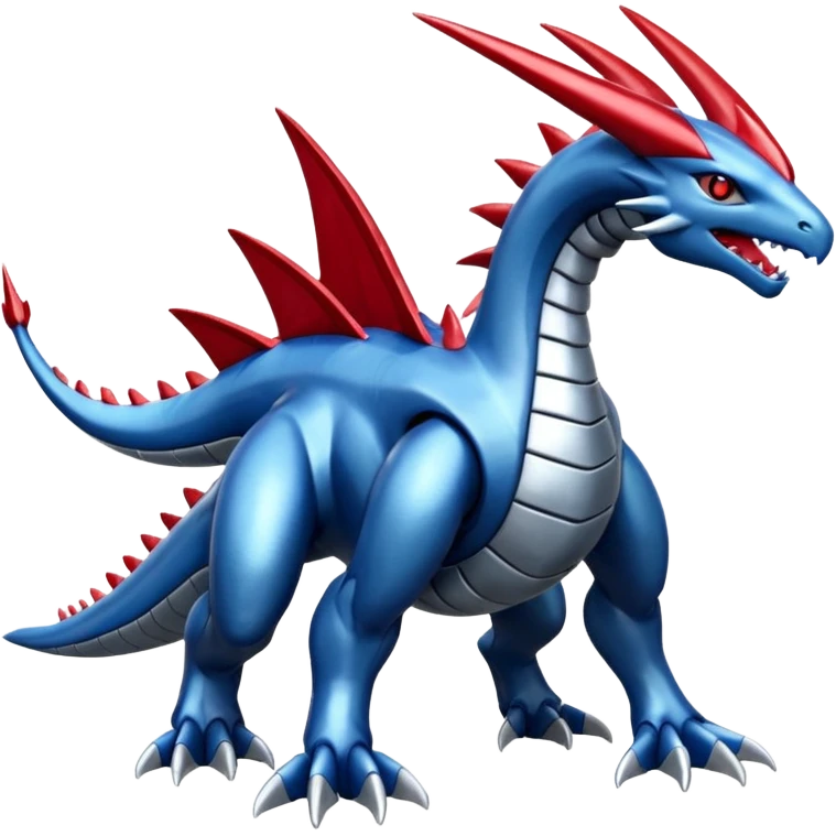 Salamence-Dialga-Fakémon-hybrid-creature (full body)  emoji