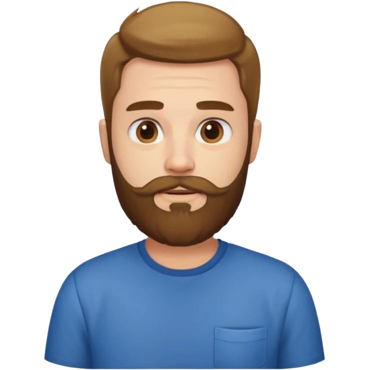 bearded fly with shirt emoji