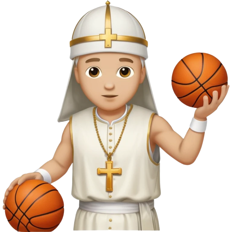 basketball pope emoji