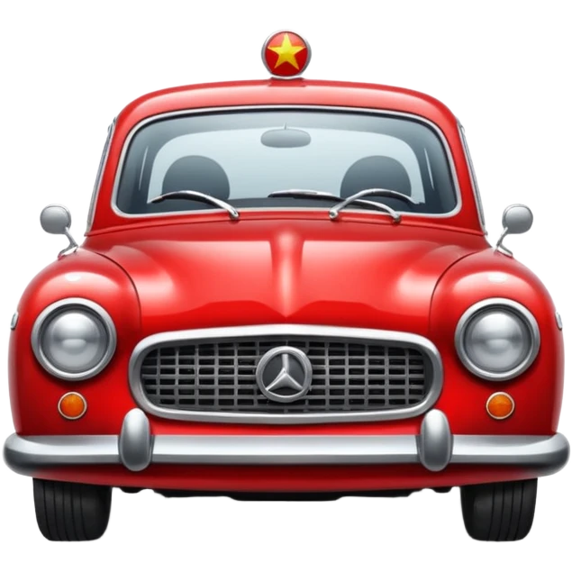 soviet car, metal, shine emoji