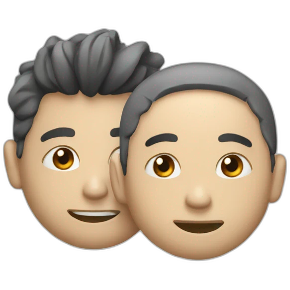Inoxtag et michou emoji