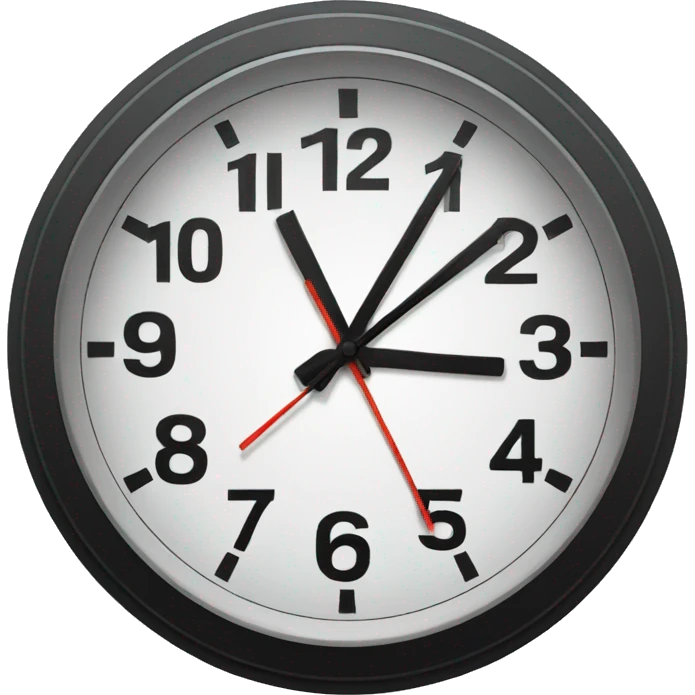 Clock emoji