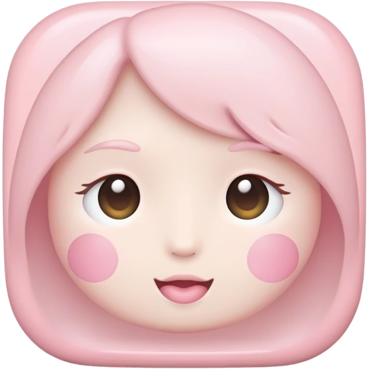 Light pink emoji