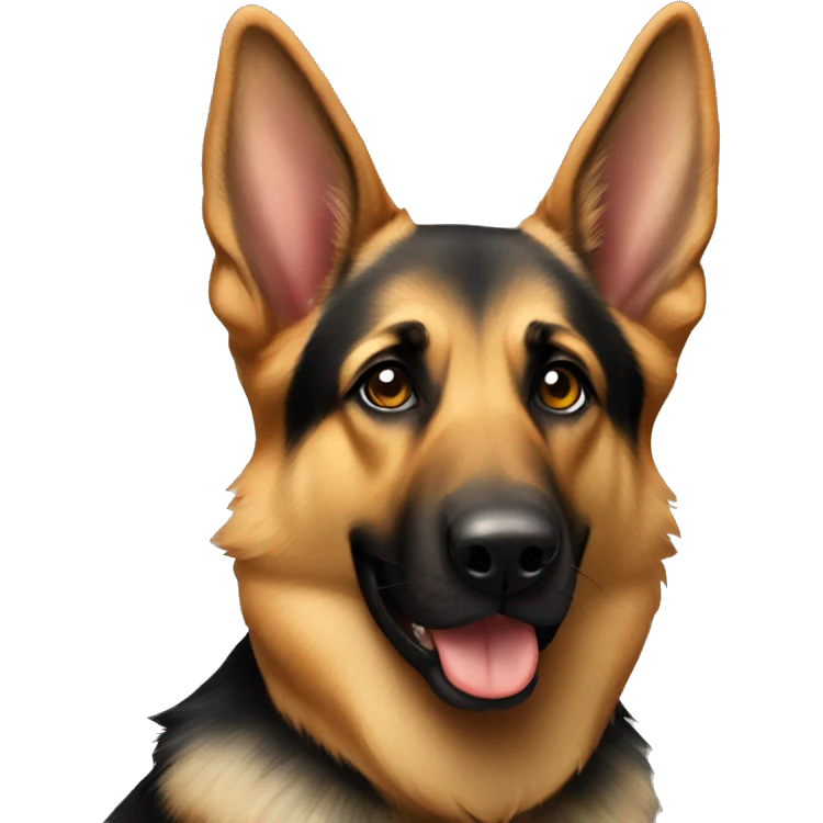 German shepherd emoji