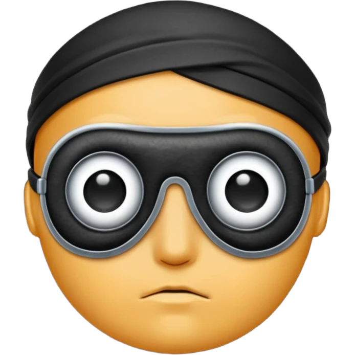 an eye patch emoji
