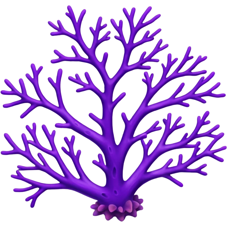 purple Coral emoji