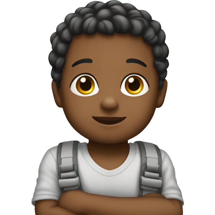 Carrier for a baby emoji