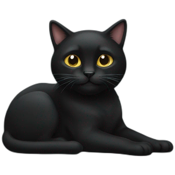 black cat emoji