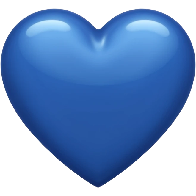 قلب ازرق غامق emoji
