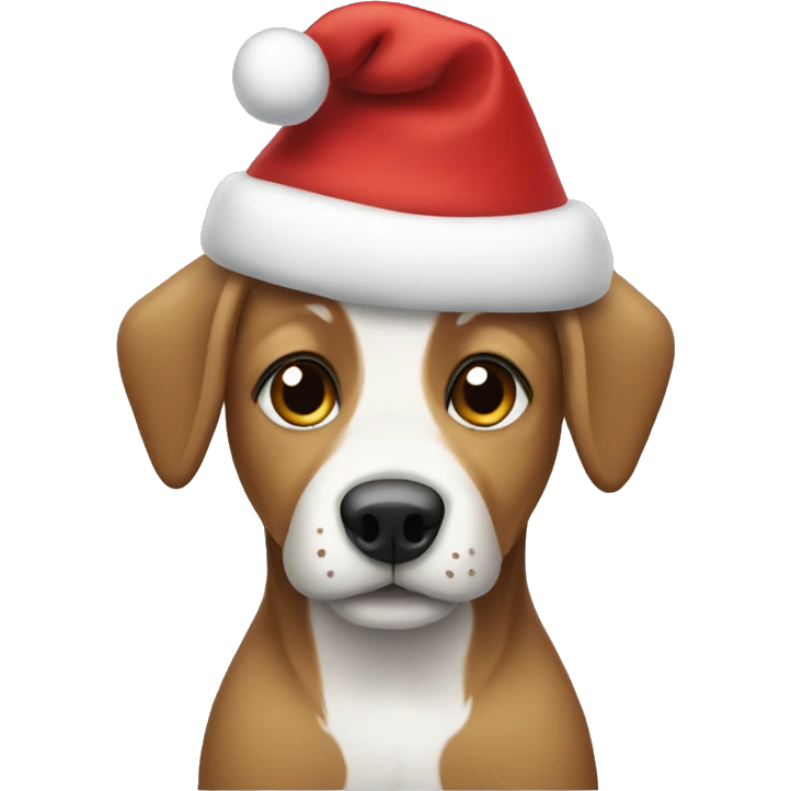 christmas dog  emoji