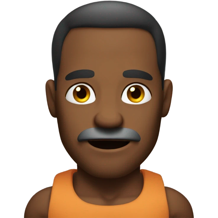 man with very big bicep emoji